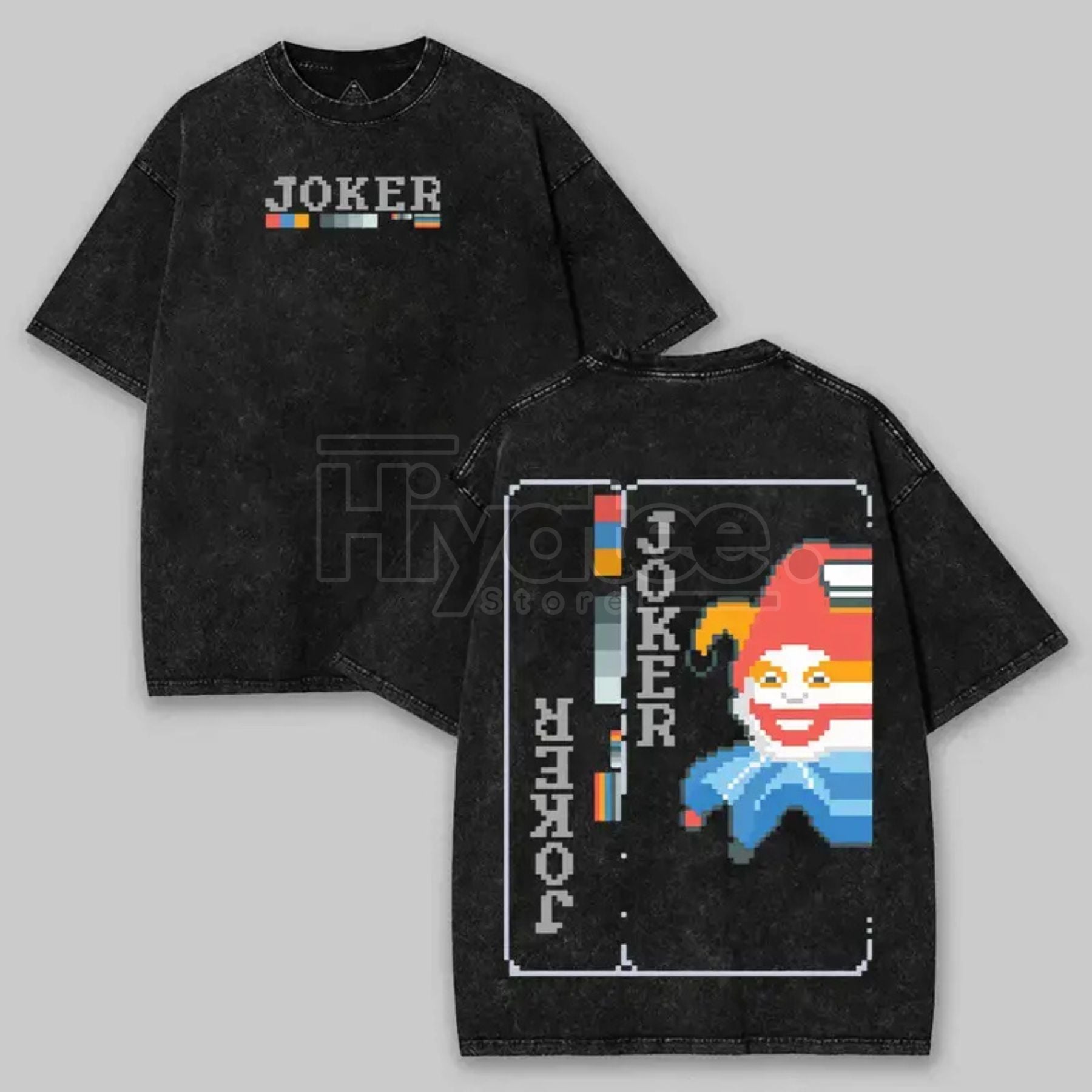 Balatro Misprint Joker – Oversized Vintage Gaming Tee – Hiyatee