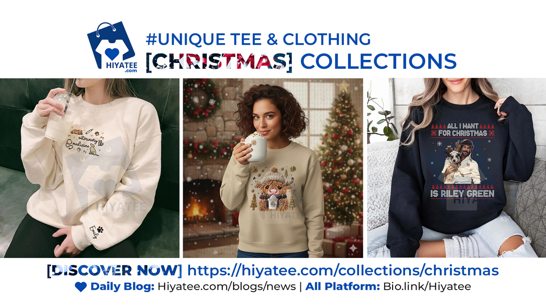 7 Cutest & Most Unique Christmas Picks from Hiyatee