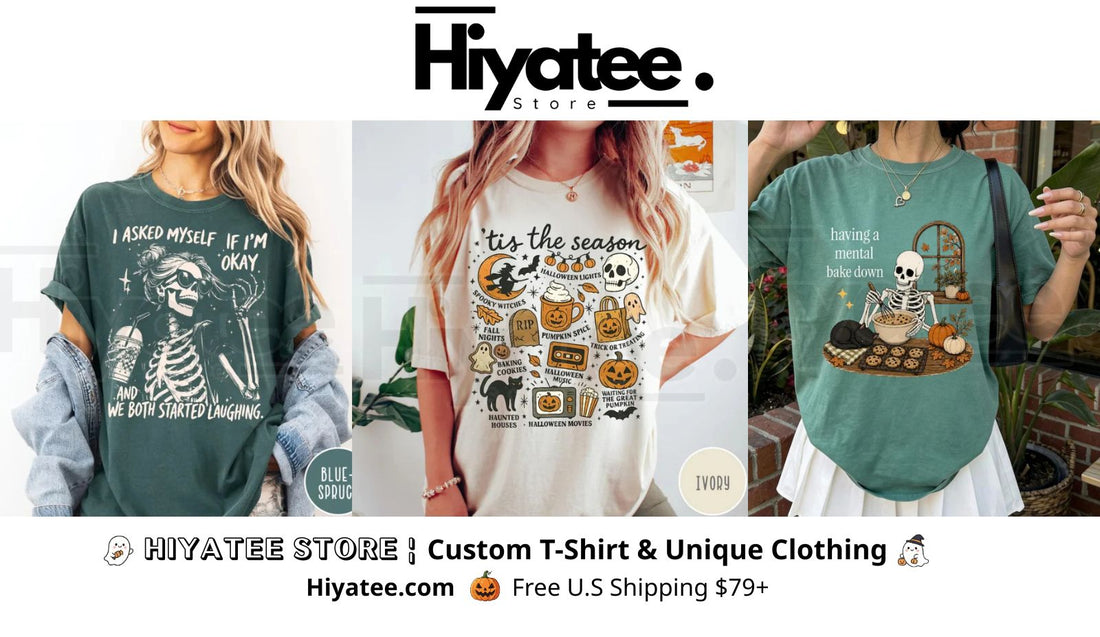 🎃 SPOOKY SEASON STYLE: 9 HALLOWEEN GRAPHIC TEES TO HAUNT YOUR WARDROBE