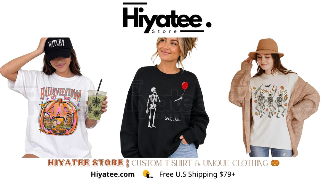 🎃 BOO-TIFUL & SPOOKY: NEW HALLOWEEN & FALL TEE COLLECTION!
