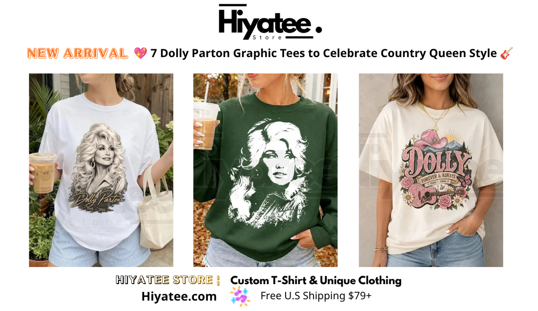 💖 7 Dolly Parton Graphic Tees to Celebrate Country Queen Style 🎸