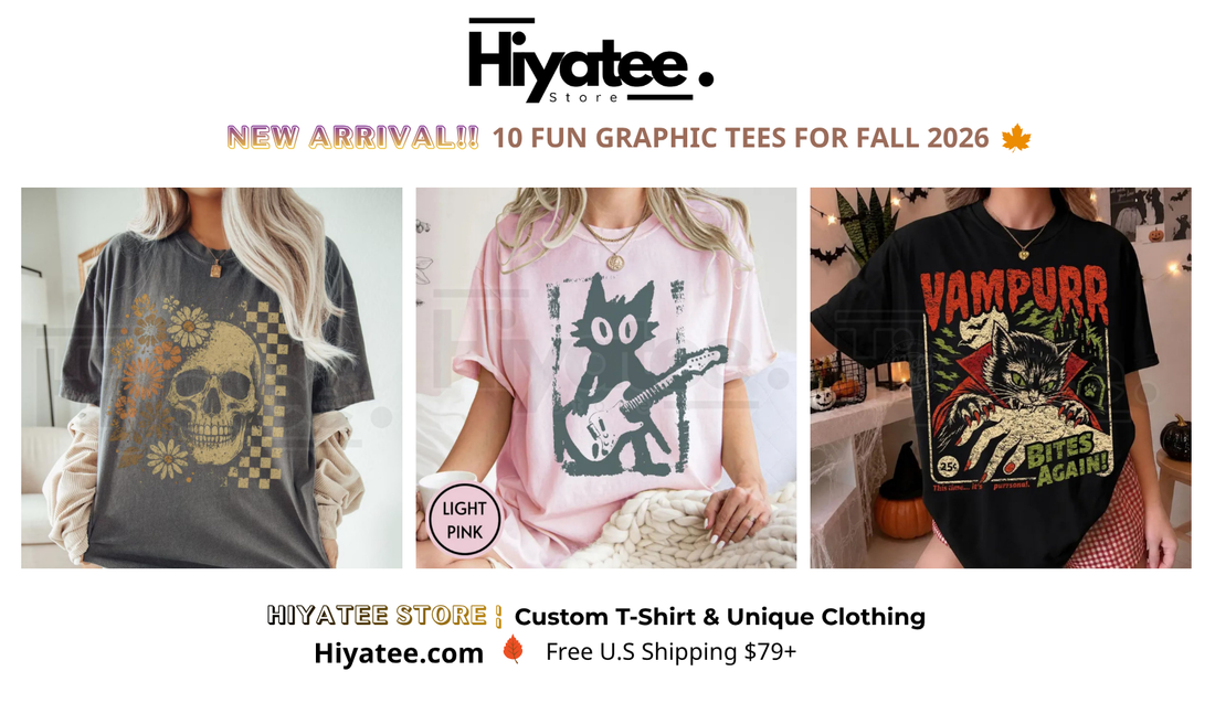10 FUN GRAPHIC TEES FOR FALL 2026 💚🌼