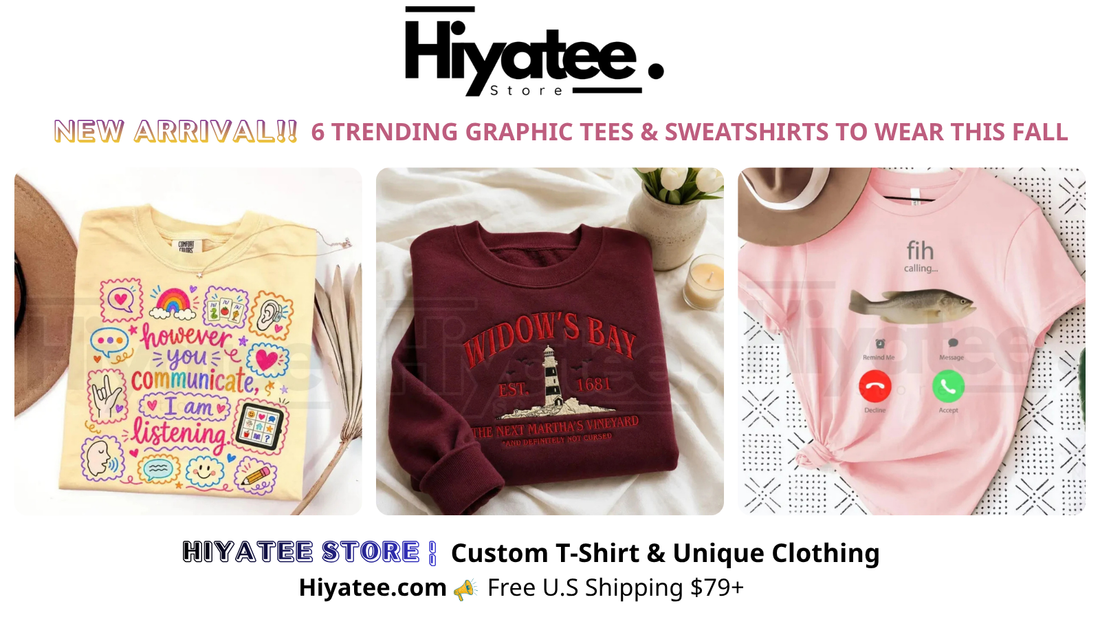 6 TRENDING GRAPHIC TEES & SWEATSHIRTS TO WEAR THIS FALL💝