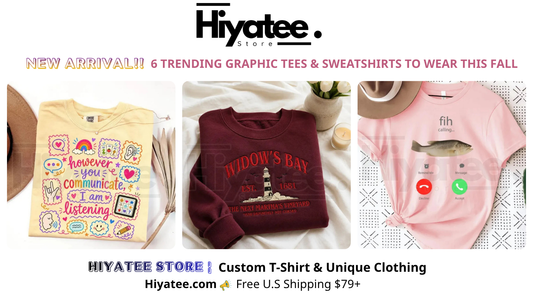 6 TRENDING GRAPHIC TEES & SWEATSHIRTS TO WEAR THIS FALL💝