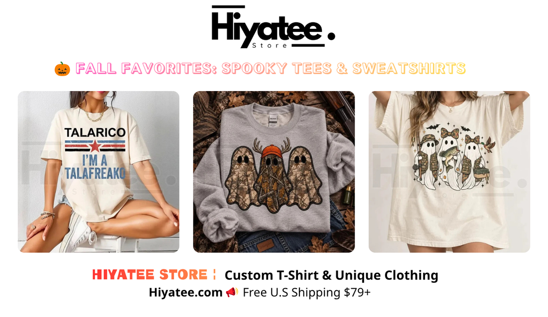 🎃 FALL FAVORITES: SPOOKY TEES & SWEATSHIRTS