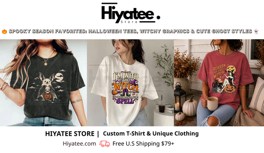 🎃 SPOOKY SEASON FAVORITES: HALLOWEEN TEES, WITCHY GRAPHICS & CUTE GHOST STYLES 👻