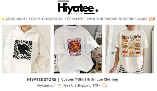 🌟 MUST-HAVE TEES & HOODIES OF THE WEEK: TOP 8 SURPRISING GRAPHIC LOOKS 💥🎉