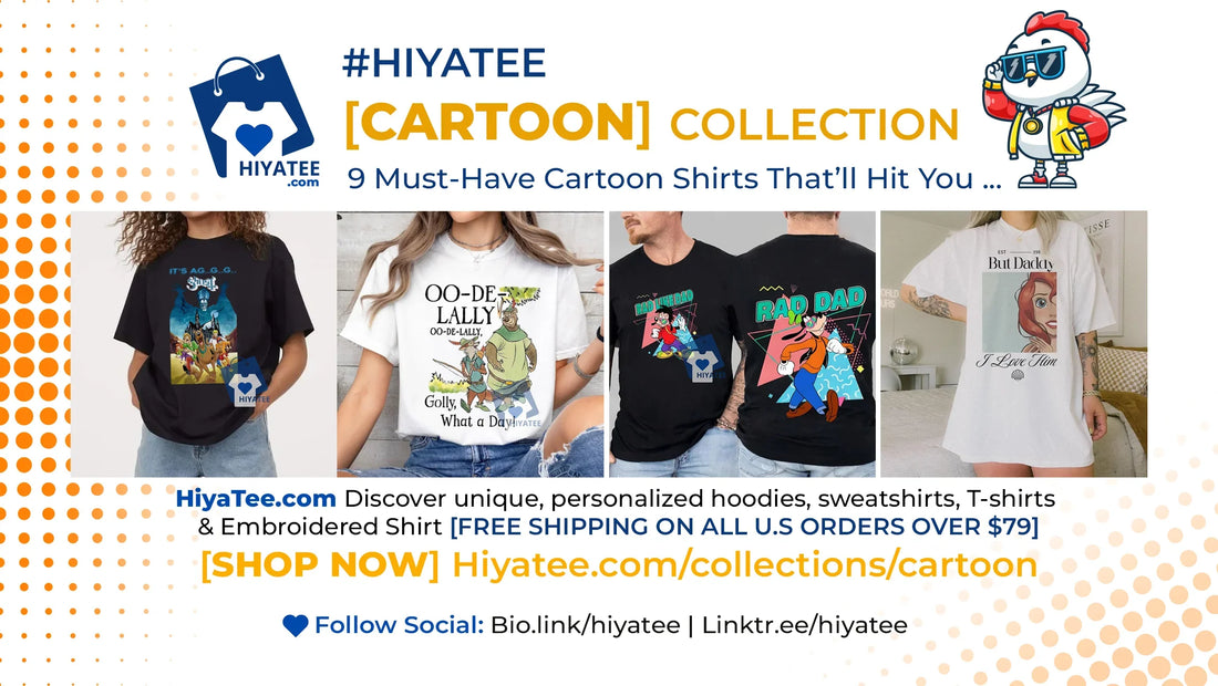 🎨 9 Must-Have Cartoon Shirts That’ll Hit You Right in the Feels 😍