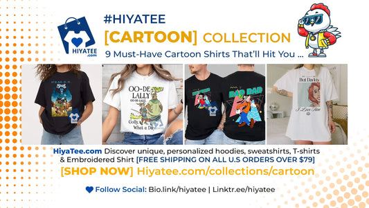 🎨 9 Must-Have Cartoon Shirts That’ll Hit You Right in the Feels 😍