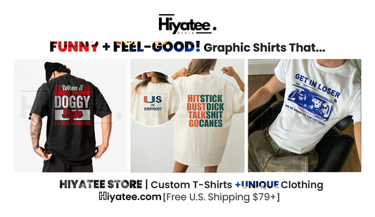 FUNNY & FEEL-GOOD | Graphic Shirts That Instantly Boost Your Mood