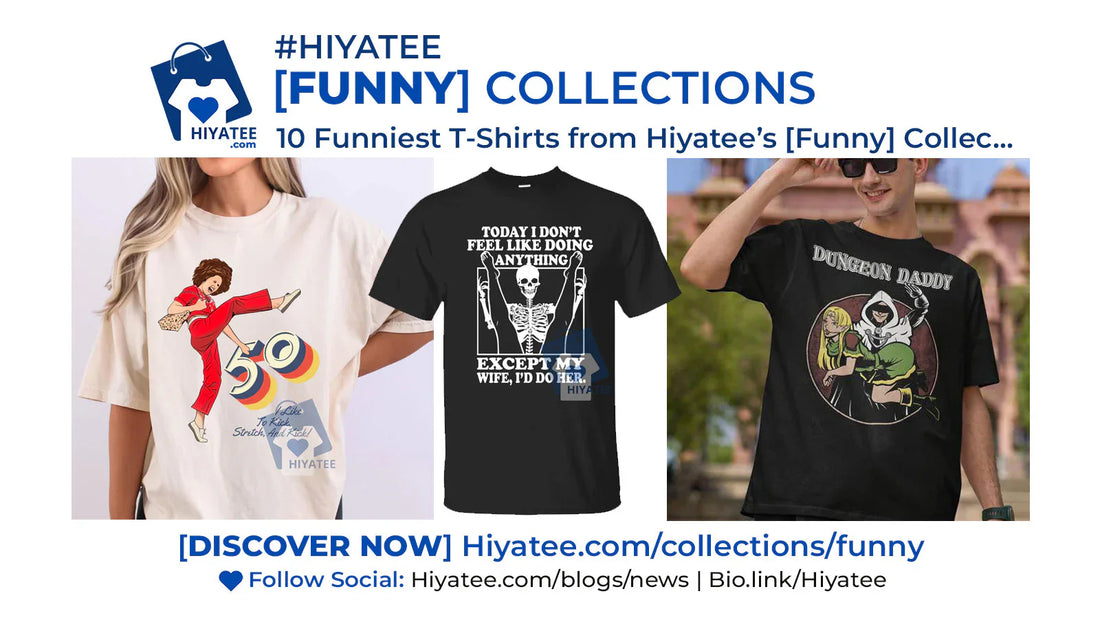 😈😂 10 Funniest T-Shirts from Hiyatee’s [Funny] Collection