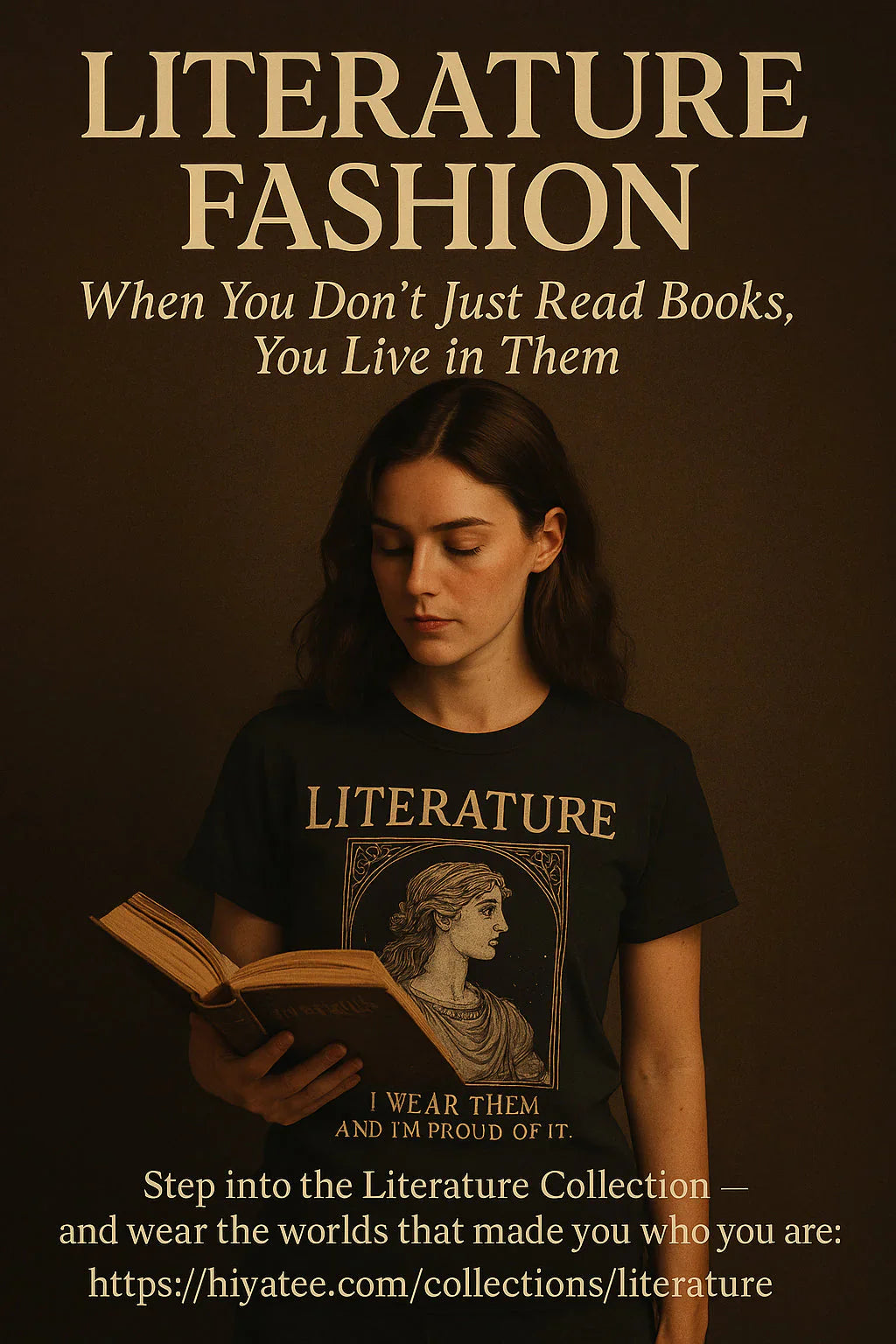 📚✨ Literature Fashion – When You Don’t Just Read Books, You Live in Them
