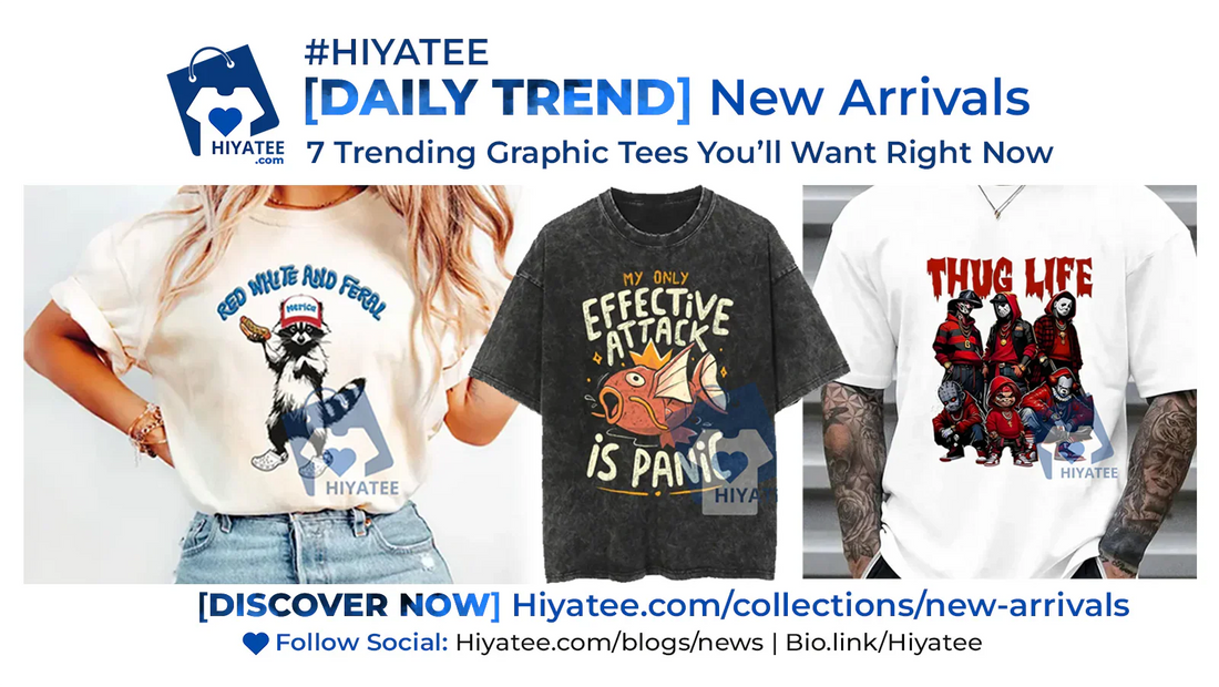 🔥 7 Trending Graphic Tees You’ll Want Right Now