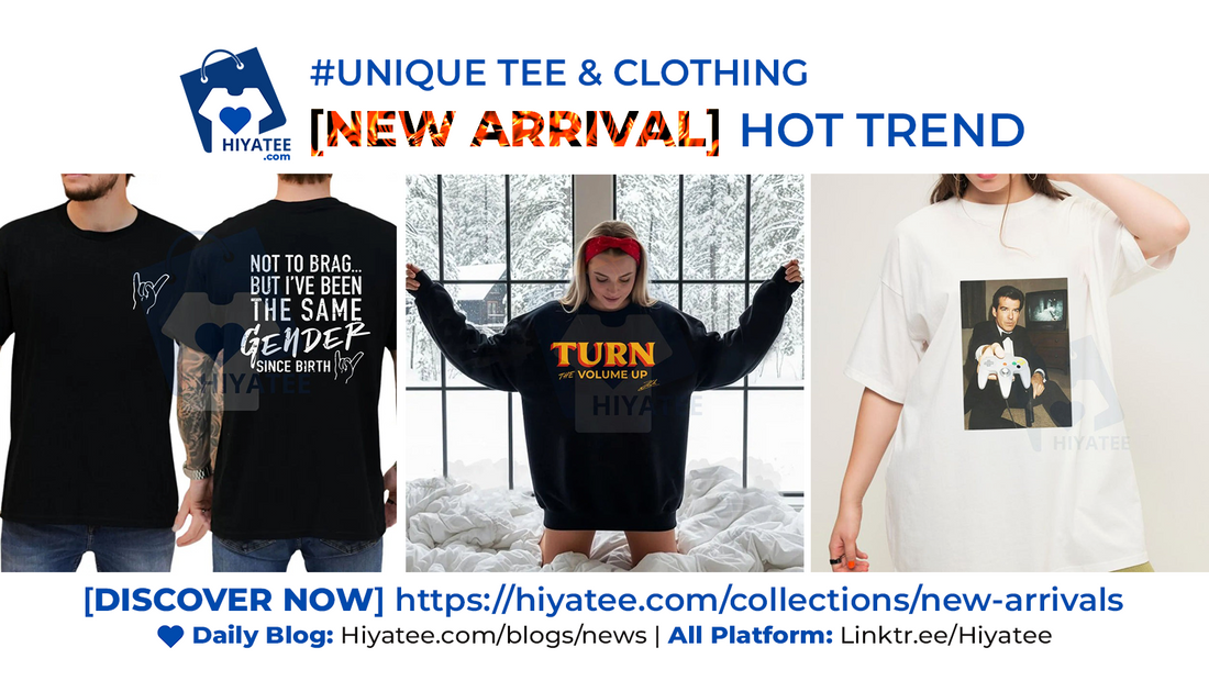 [New Arrival] 8 Hot Trend T-Shirts & Sweatshirts You’ll Want to Live In