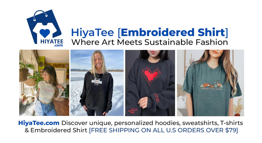 Embroidered Shirts – Where Art Meets Sustainable Fashion
