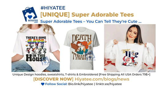 Super Adorable Tees – You Can Tell They're Cute Just by the Outfit! 😍