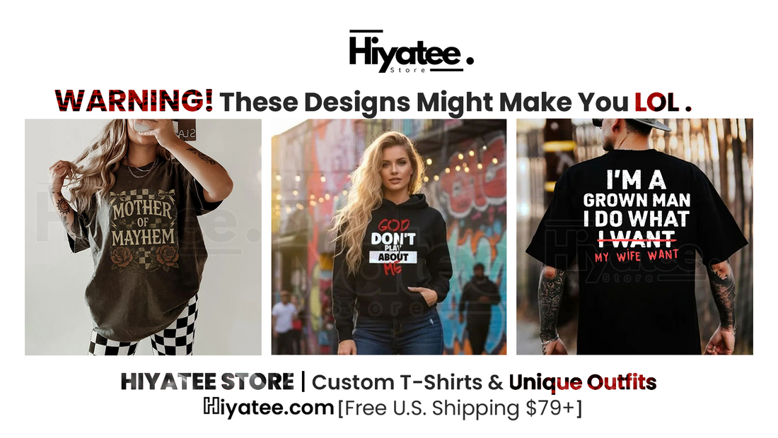 WARNING! These 9 Shirt Designs Might Make You Laugh Out Loud