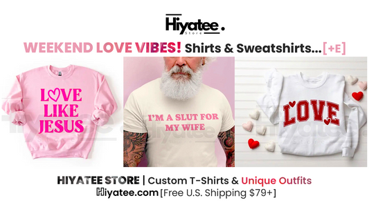 Weekend Love Vibes – Shirts & Sweatshirts Filled With Love and [+E] Positive Energy