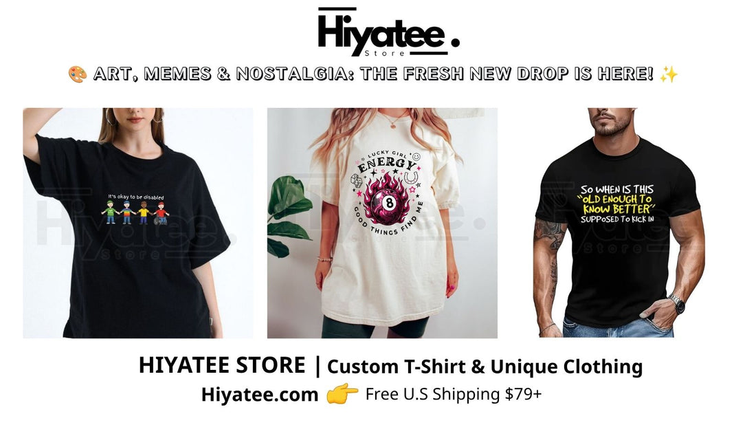 🎨 ART, MEMES & NOSTALGIA: THE FRESH NEW DROP IS HERE! ✨