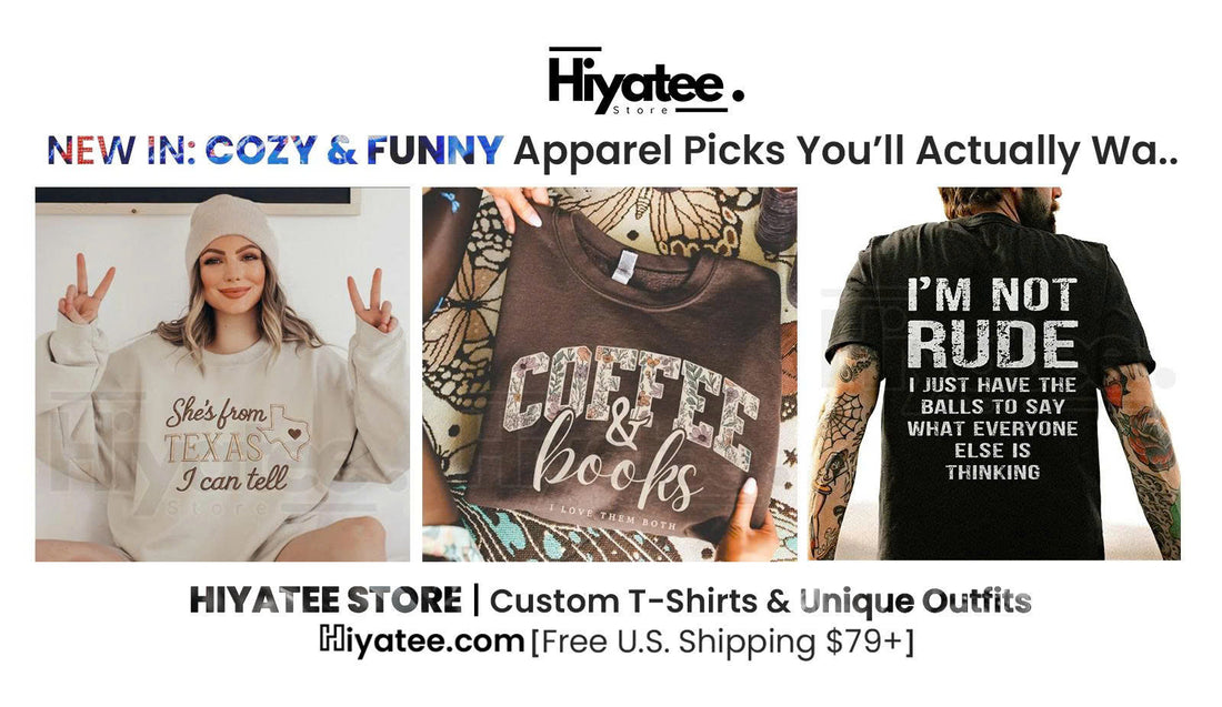 New In: 8 Cozy & Funny Apparel Picks You’ll Actually Want to Wear