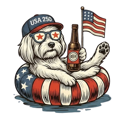 Comfort Colors® Funny 4th of July Dachshund Shirt – Patriotic 250th Anniversary Dog Lover Tee