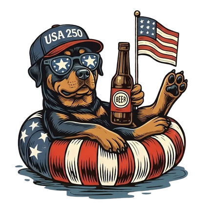 Comfort Colors® Funny 4th of July Dachshund Shirt – Patriotic 250th Anniversary Dog Lover Tee