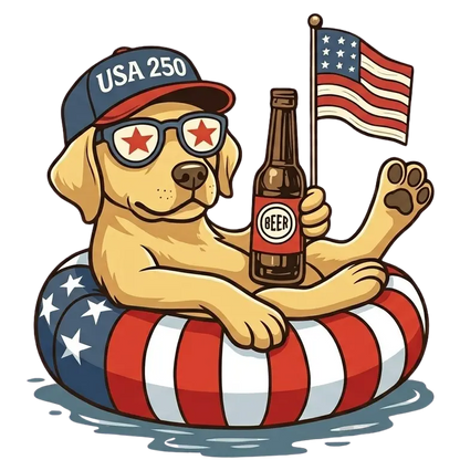 Comfort Colors® Funny 4th of July Dachshund Shirt – Patriotic 250th Anniversary Dog Lover Tee