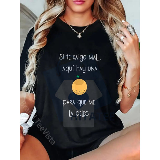 100% Cotton Camiseta Graciosa Para Latinos – Funny Hispanic Spanish T-Shirt - Hiyatee