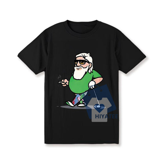 100% Cotton Iconic Golf T-Shirt – Soft & Breathable Tee for Men-Hiyatee