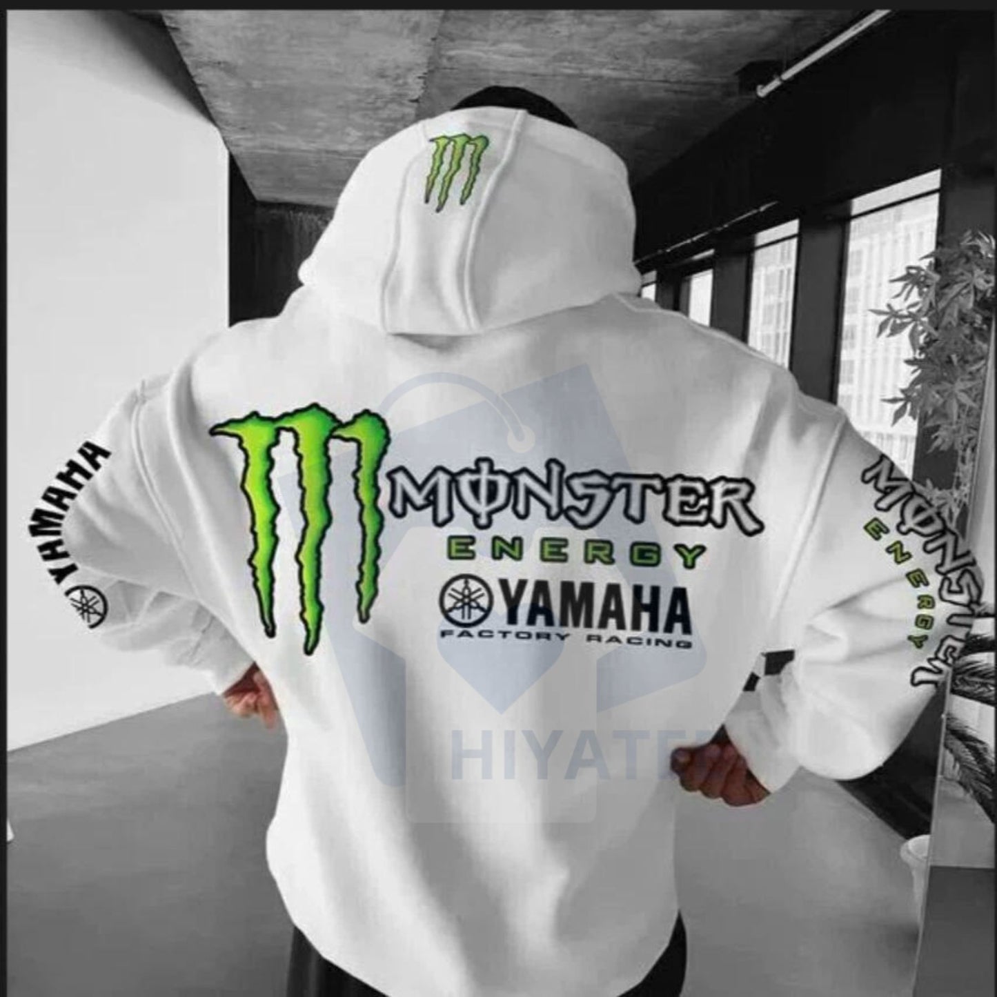 Monster Energy Claw Streetwear Hoodie – Unisex Oversized Graphic Pullover