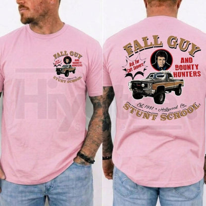 The Fall Guy Vintage T-Shirt – Retro 80s Action Movie Stuntman Graphic Tee