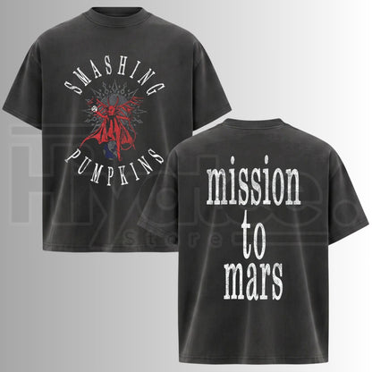Smashing Pumpkins Vintage Alternative Rock Band T-Shirt – Retro Music Tee