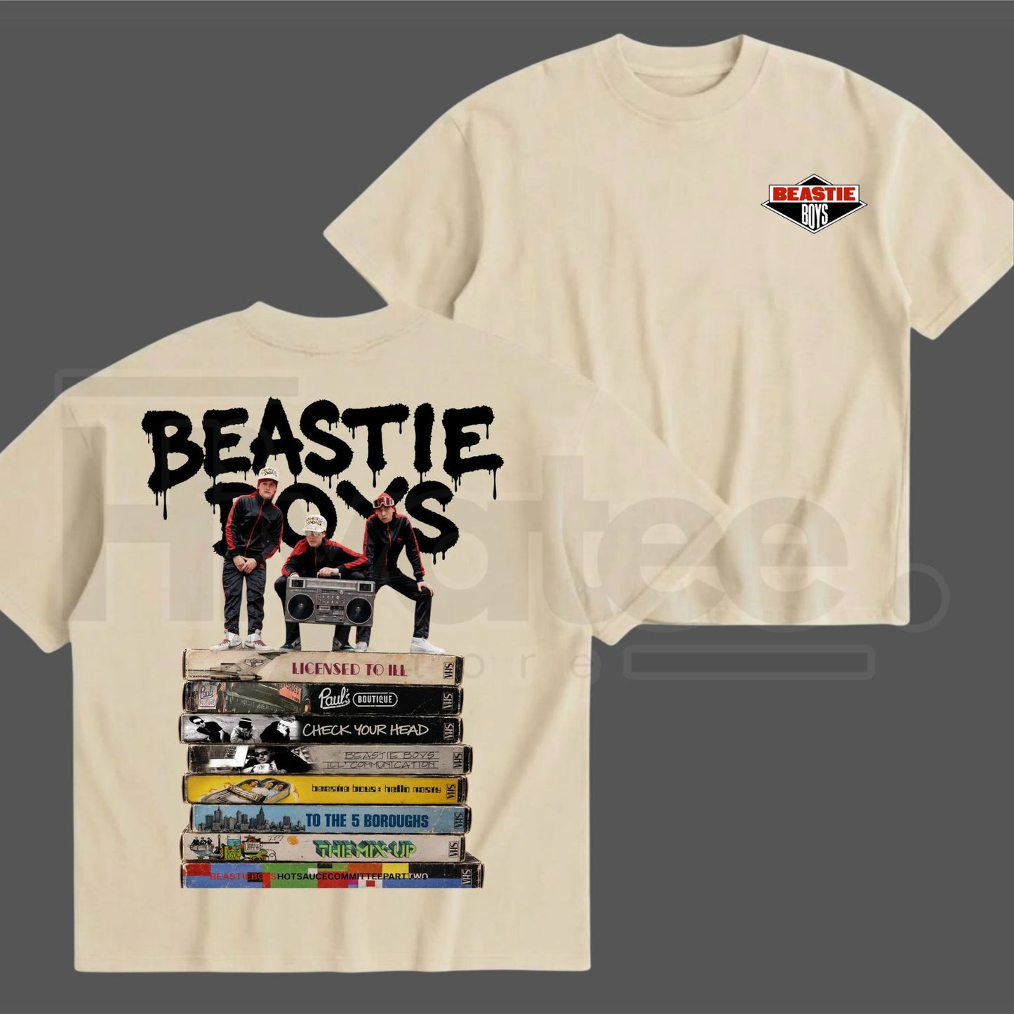 Beastie Boys Vintage Album T-Shirt – 90s Rap Hip Hop Streetwear Tee