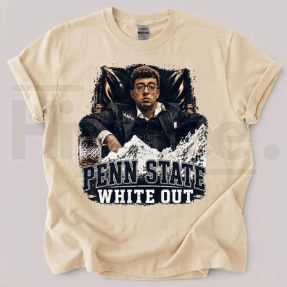 Penn State White Out T-Shirt – Nittany Lions Game Day Fan Tee