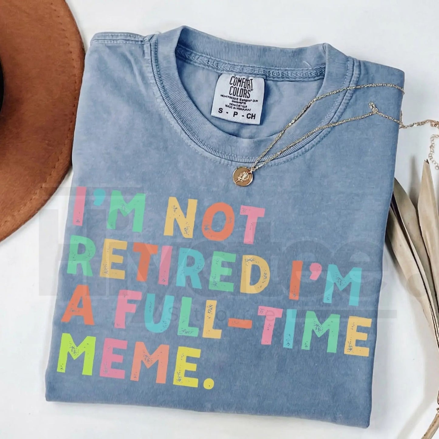 Comfort Colors® Custom Retirement Grandma Shirt – Personalized Mama & Nana Gift