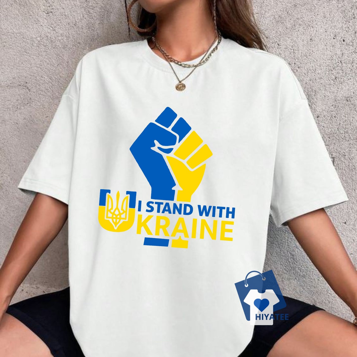 I Stand With Ukraine T-Shirt – Show Your Support for Freedom & Peace!