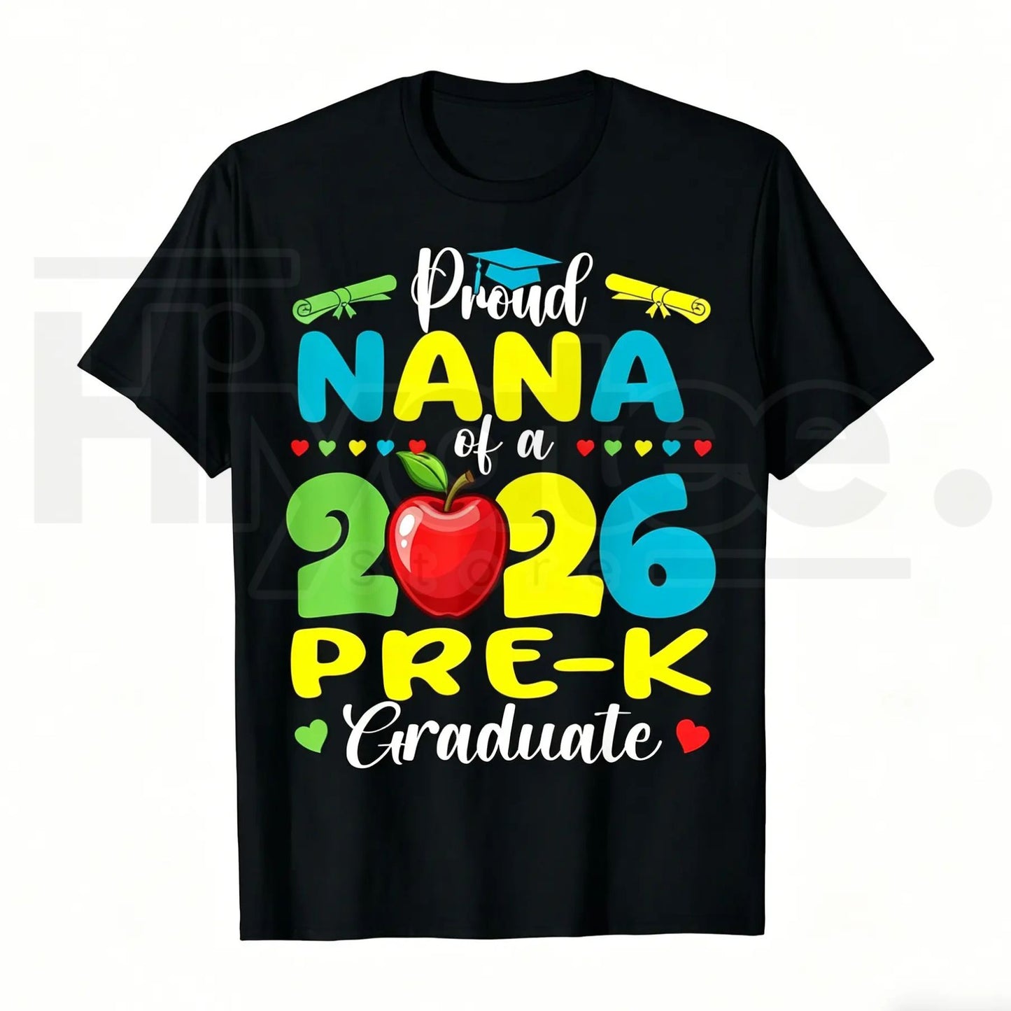 Proud Mommy of 2026 Pre-K Graduate T-Shirt – Official Pre-K Graduation Gift, Summer 2026 Mom Graphic Tee