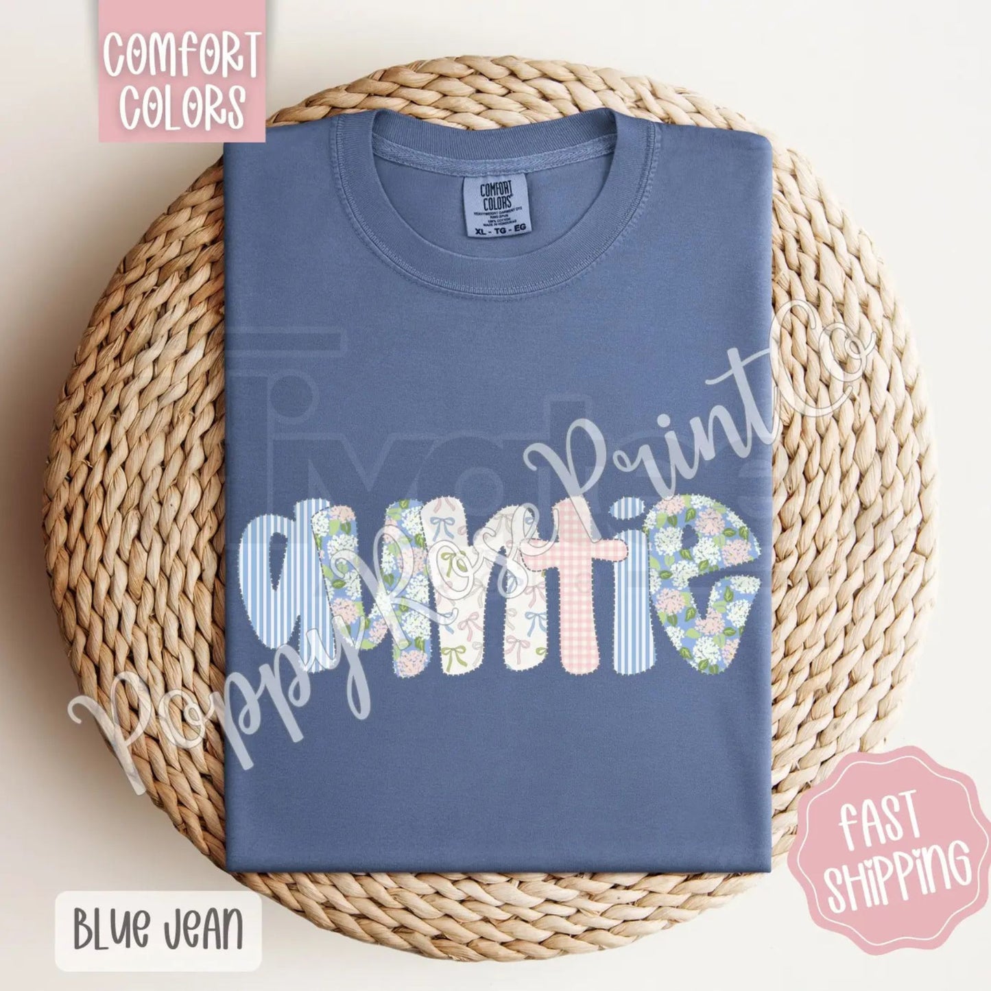 Comfort Colors® Custom Mom & Grandma T-Shirt – Personalized Mother’s Day Gift