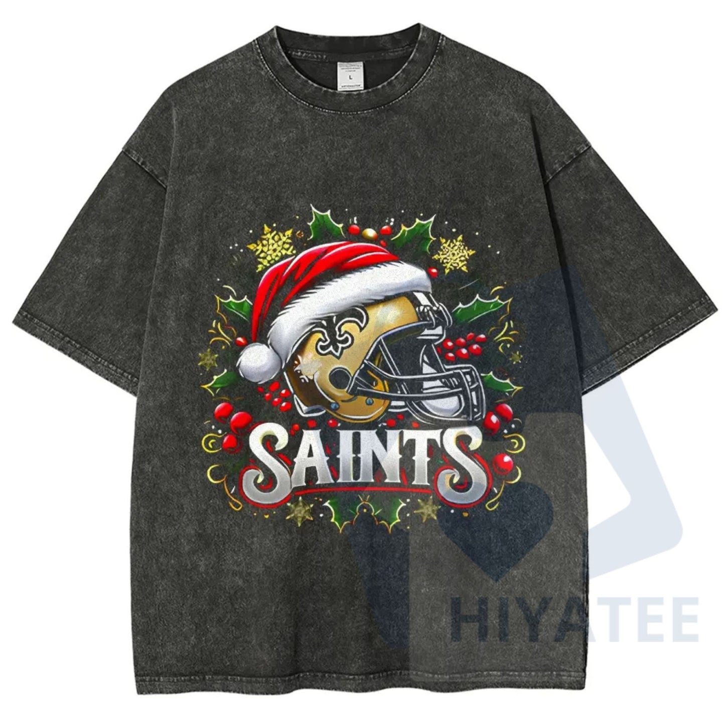 Fun Print Unisex Washed T-Shirt – Retro Graphic Tee, Comfortable Casual Cotton