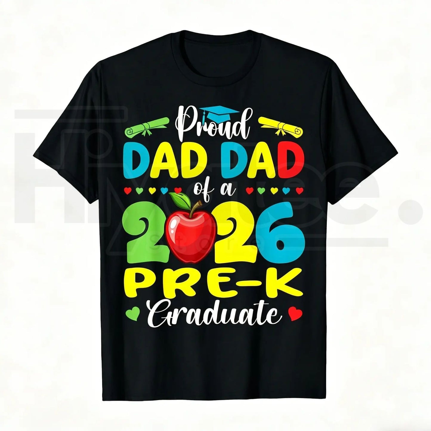 Proud Mommy of 2026 Pre-K Graduate T-Shirt – Official Pre-K Graduation Gift, Summer 2026 Mom Graphic Tee