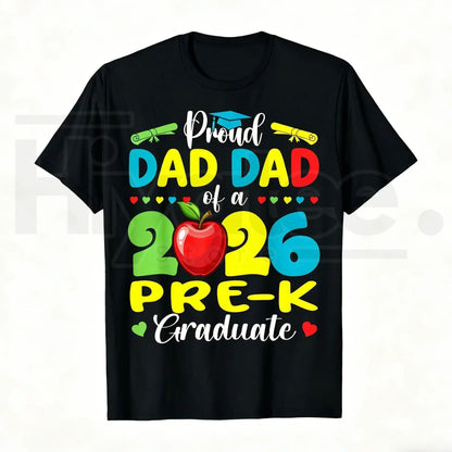 Proud Mommy of 2026 Pre-K Graduate T-Shirt – Official Pre-K Graduation Gift, Summer 2026 Mom Graphic Tee