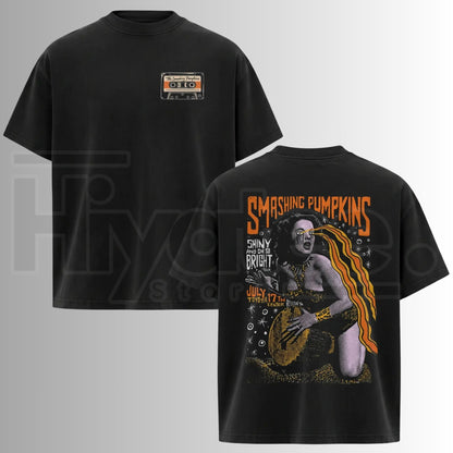 Smashing Pumpkins Vintage Alternative Rock Band T-Shirt – Retro Music Tee