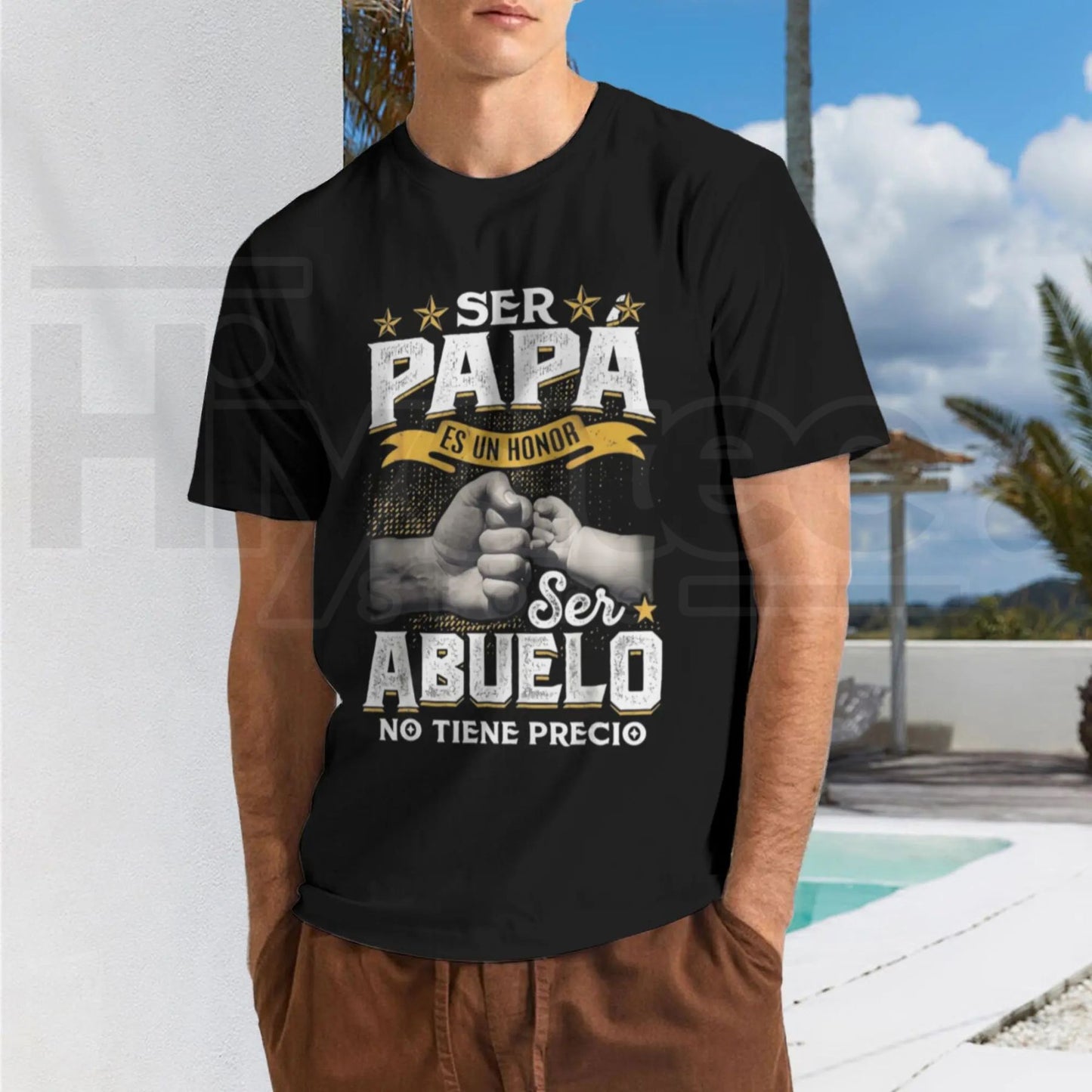 Eres El Mejor Papa Spanish Graphic T-Shirt – Vintage Father's Day Gift for Dad