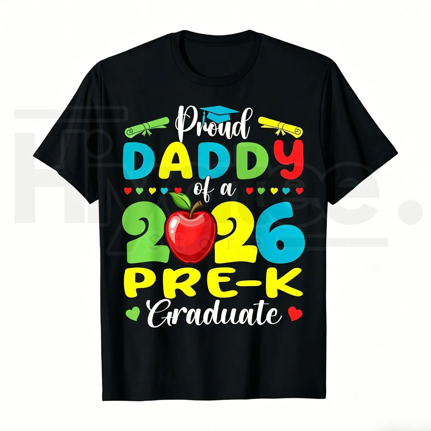 Proud Mommy of 2026 Pre-K Graduate T-Shirt – Official Pre-K Graduation Gift, Summer 2026 Mom Graphic Tee