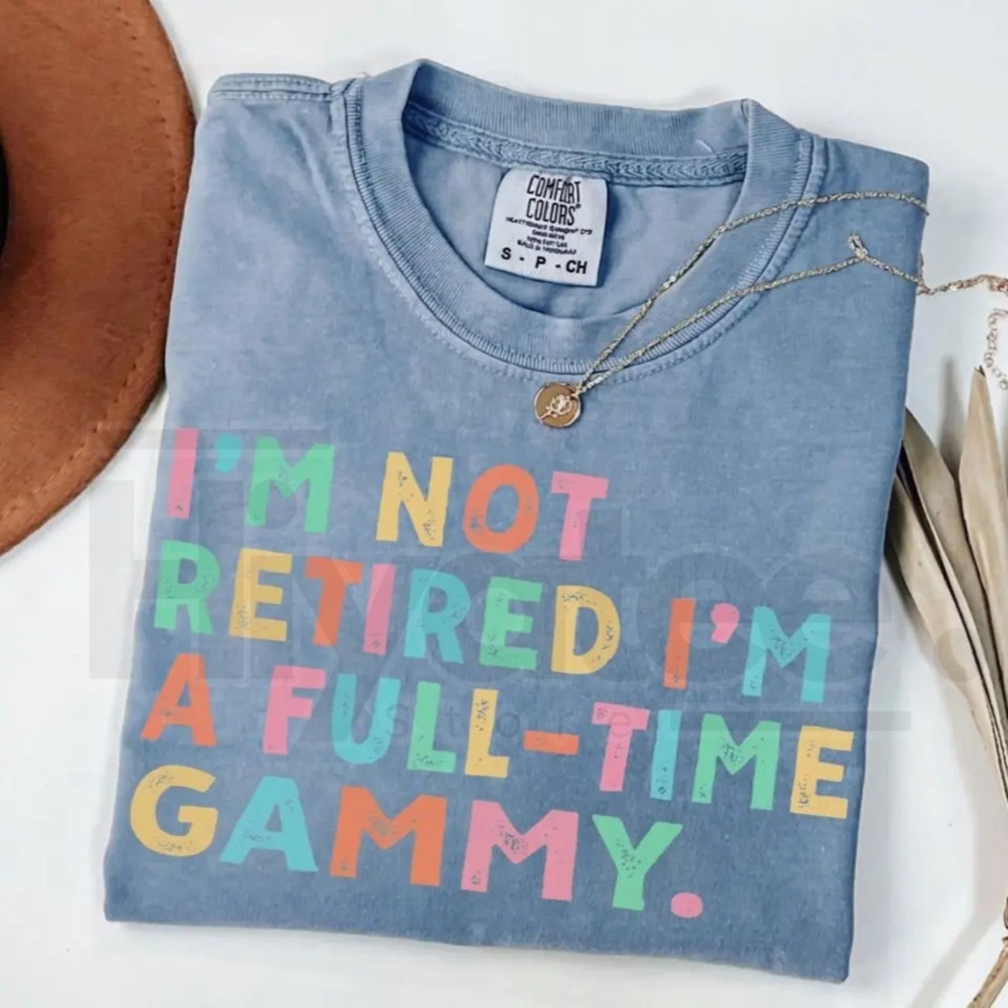 Comfort Colors® Custom Retirement Grandma Shirt – Personalized Mama & Nana Gift