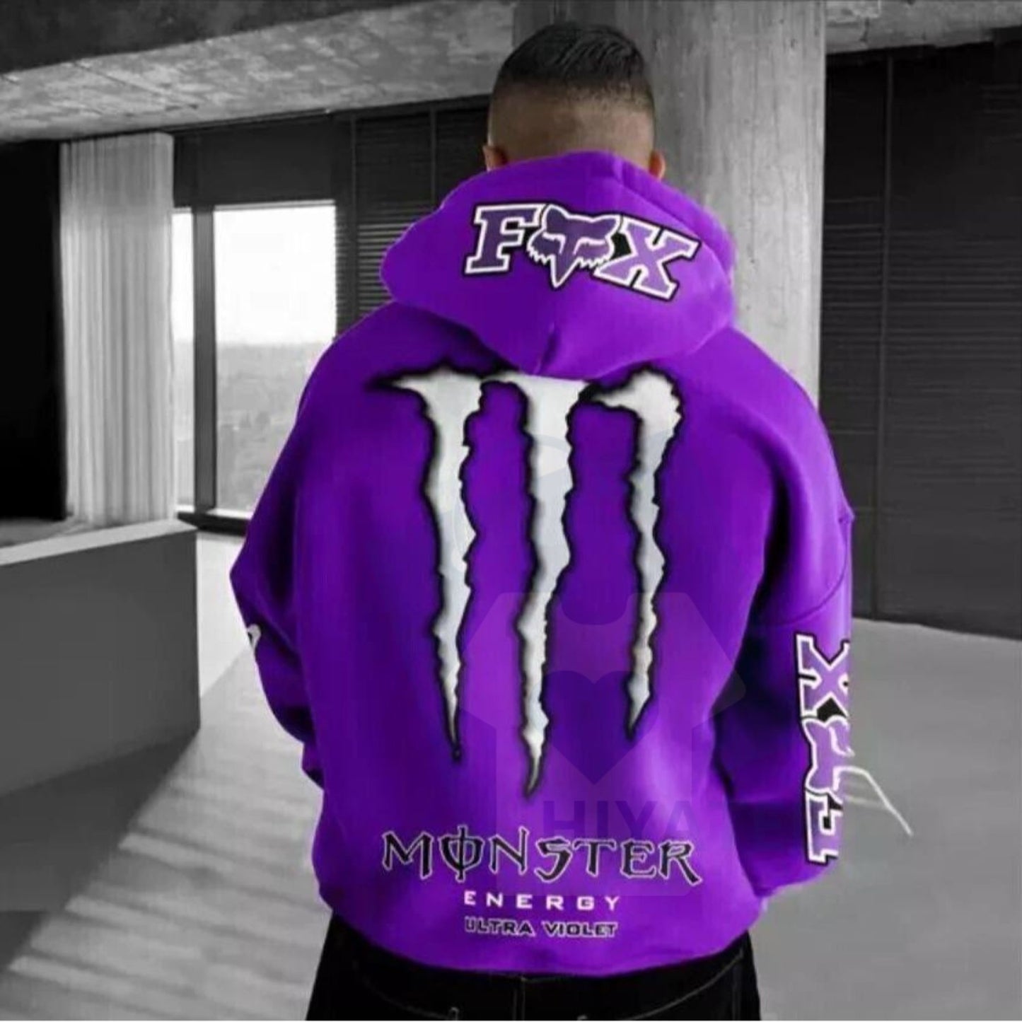 Monster Energy Claw Streetwear Hoodie – Unisex Oversized Graphic Pullover