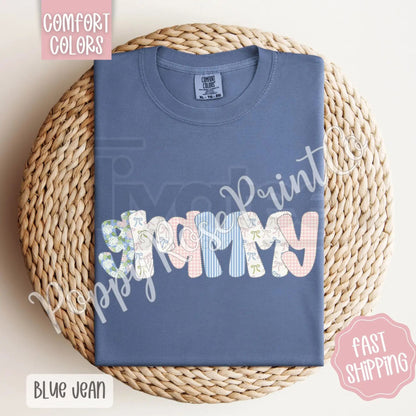 Comfort Colors® Custom Mom & Grandma T-Shirt – Personalized Mother’s Day Gift