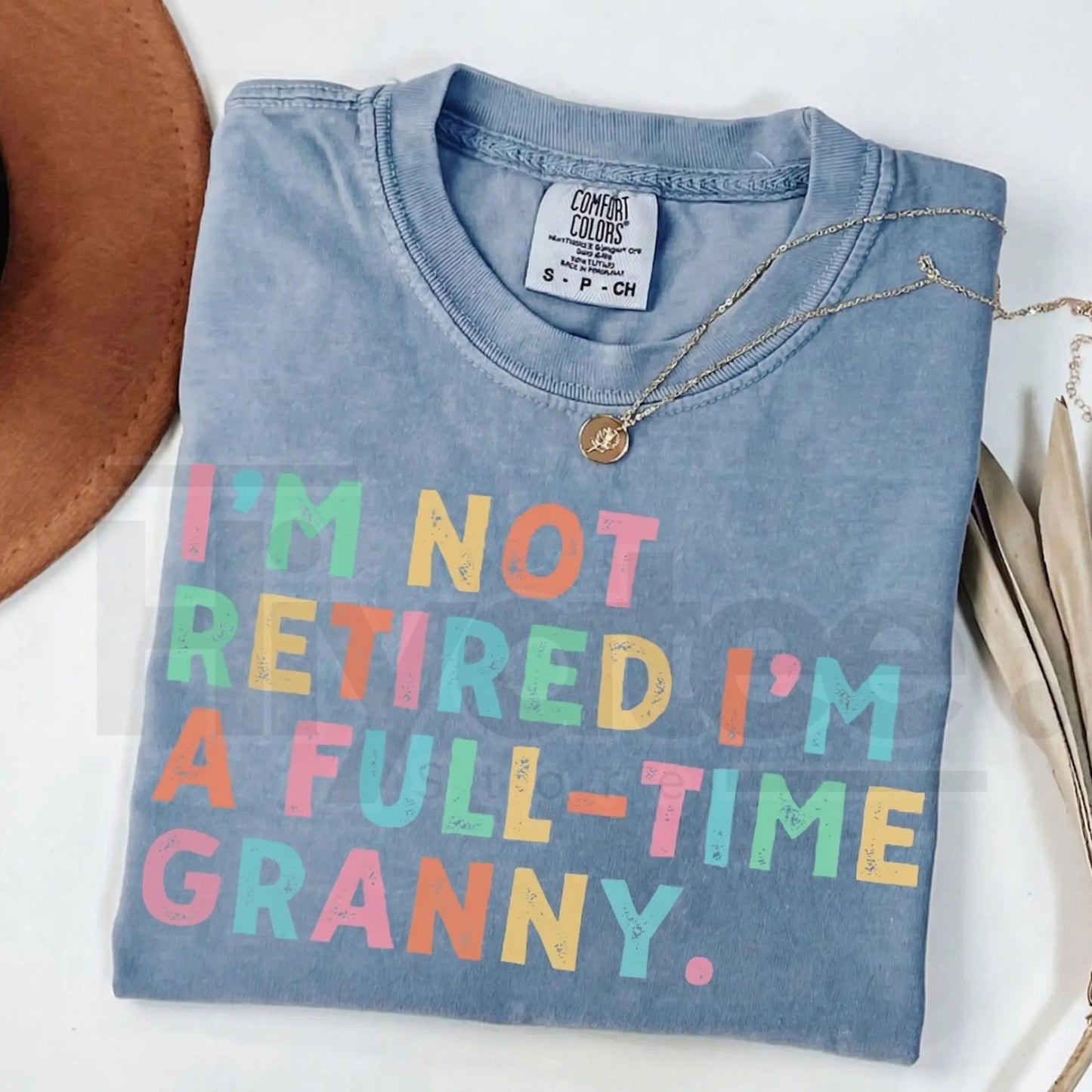 Comfort Colors® Custom Retirement Grandma Shirt – Personalized Mama & Nana Gift