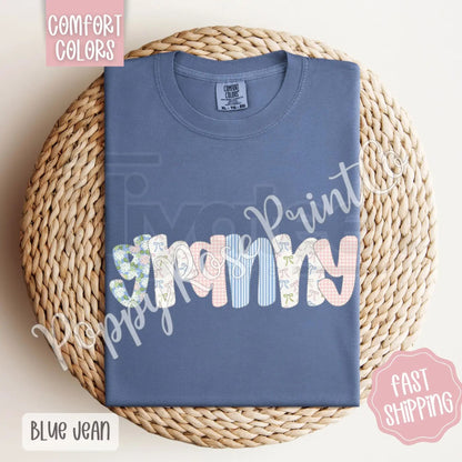 Comfort Colors® Custom Mom & Grandma T-Shirt – Personalized Mother’s Day Gift