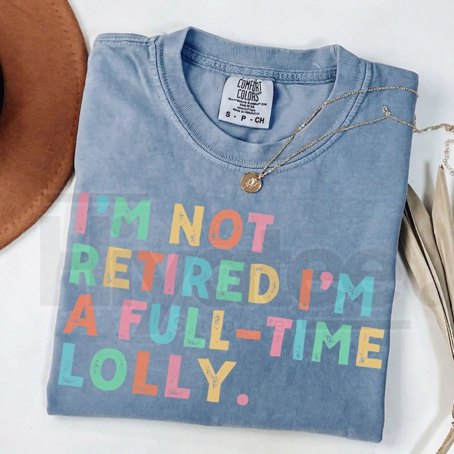Comfort Colors® Custom Retirement Grandma Shirt – Personalized Mama & Nana Gift
